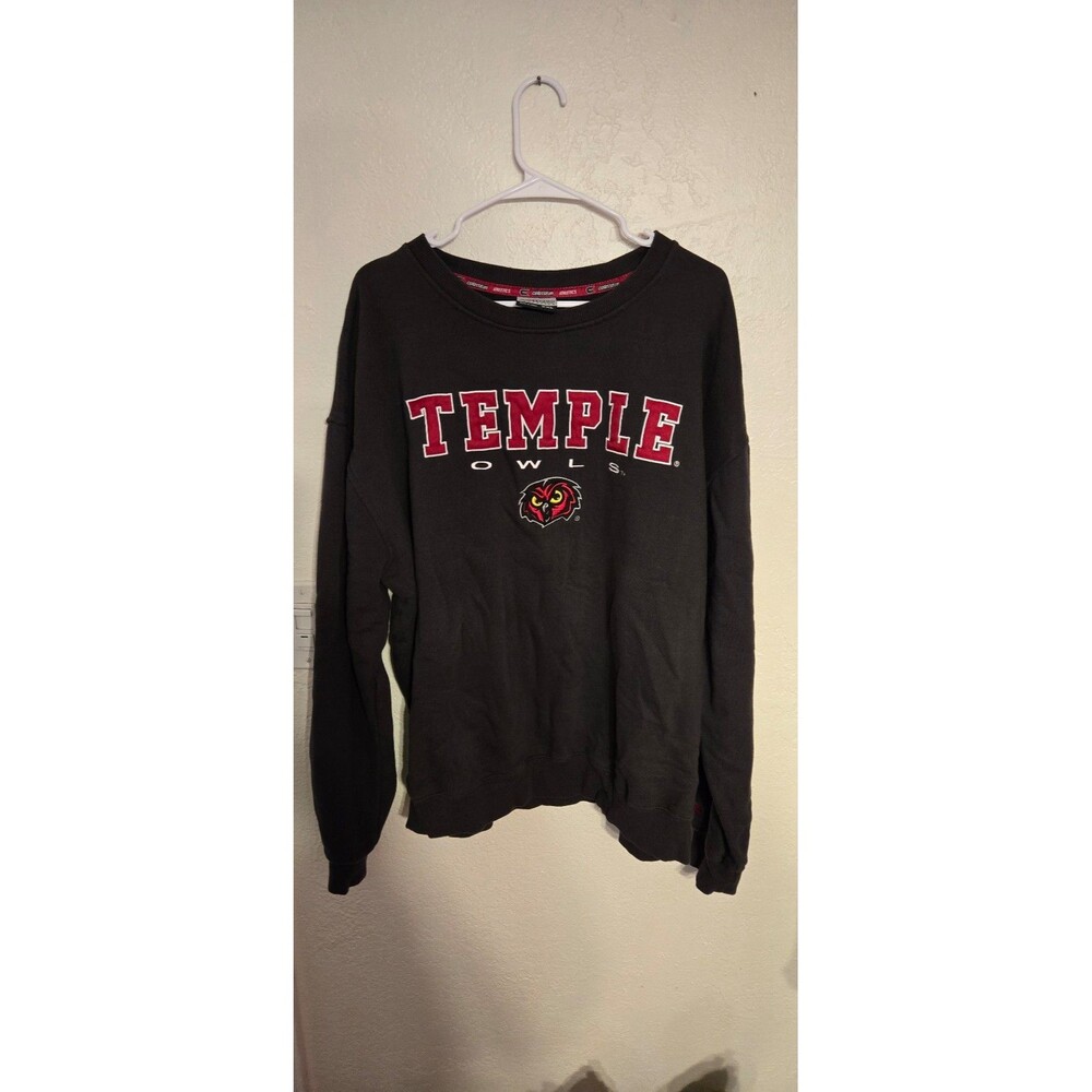 Men's Temple Owls Vintage Sweat Shirt in excellent condition